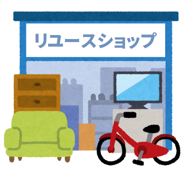 横浜駅にて大手リユースショップのPR配布